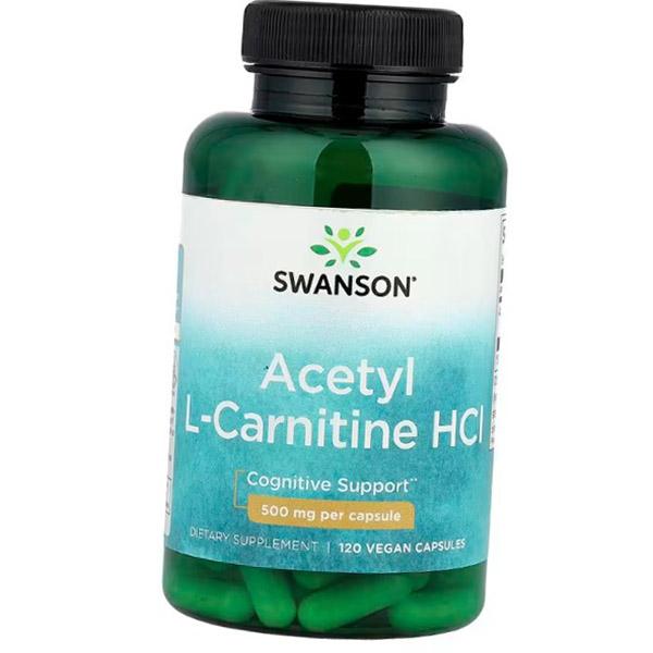 

Ацетил L Карнитин гидрохлорид, Acetyl L-Carnitine HCl 500, Swanson 120вегкапс (72280108) 120vcaps