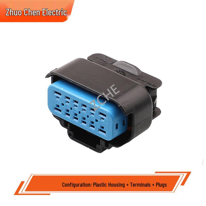 12-Pin Stecker-Buchsen-Steckverbinder-Set für Autos (Männlich Weiblich) 15336034 & 15326939 - 12 Löcher