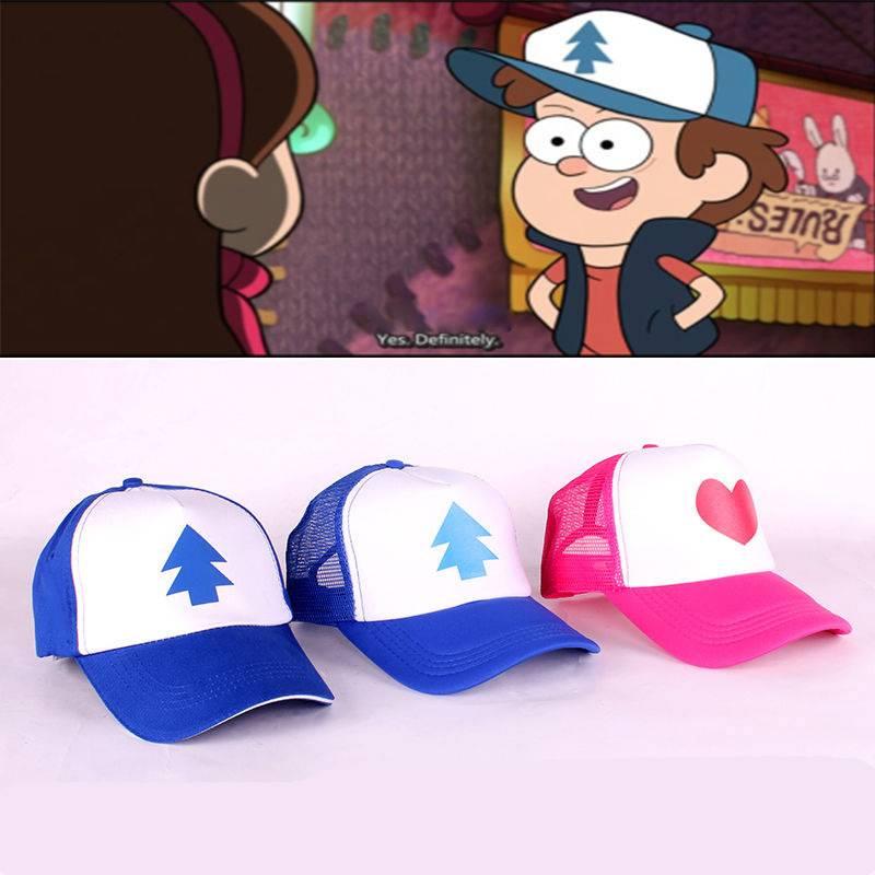 Chapéu de Sol Respirável Unissex Pinheiro do Dipper de Gravity Falls