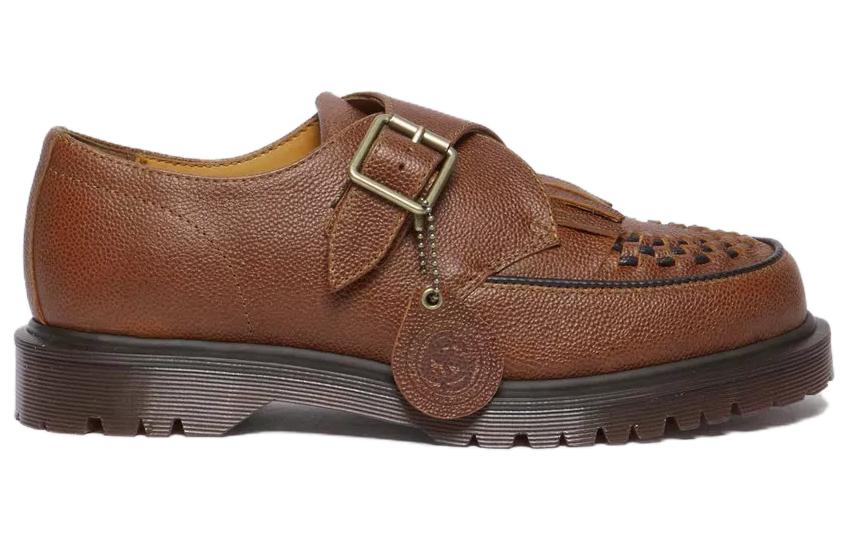 Men's Sneakers Ramsey Dr.Martens Westminster Leather Buckle Creeper 'Whiskey'