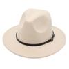 Amazon Simple Top Hat Suit British Jazz Hat Men'S And Women'S Felt Hat Foreign Gas Belt Buckle Tweed Hat Jackson