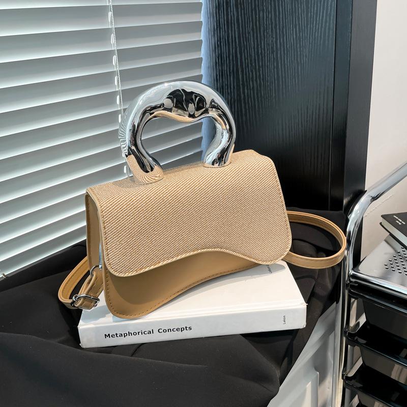 

Нишевая дизайнерская сумка женская высококлассная сумка для поездок на работу сумка через плечо мессенджер простая универсальная сумка хаки