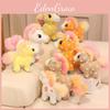 Sunshine Rainbow Pony Plush Toy With Soft Short Fur For Kids Gift And Collectors