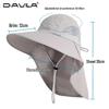 Versatile Summer Sun Hat with Large Brim and Shawl for Fishing, Mountaineering, and Sun Protection