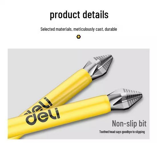 Strong Magnetic Phillips Drill Bits Set - Non-slip & Impact Resistant for Electric Screwdrivers