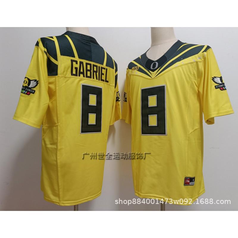 Mens College Football Jersey 7 Duck Team Legend Embroidered Rugby Style Sports Uniform Fans Players