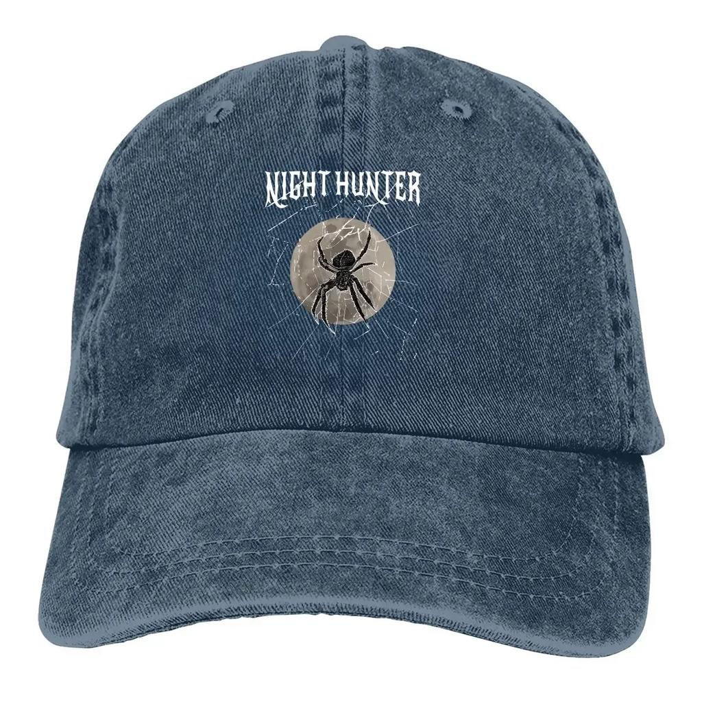 Night Hunter Spider Baseball Cap Men Hats Women Visor Protection Snapback Spiders Caps