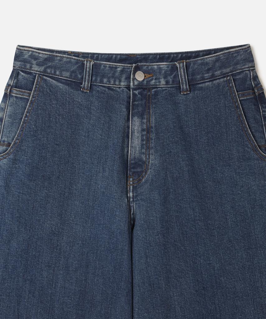 247Silijeu Comfort Wide Denim Blue