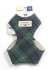 Ferryk Tartan Check Vest Size 3 Harness, Green,