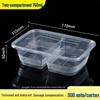 Zizhou Disposable Square Takeout Meal Boxes