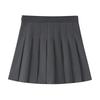 Women's High Waist Solid Color Pleated A-Line Short Skirt for Spring and Autumn 2025