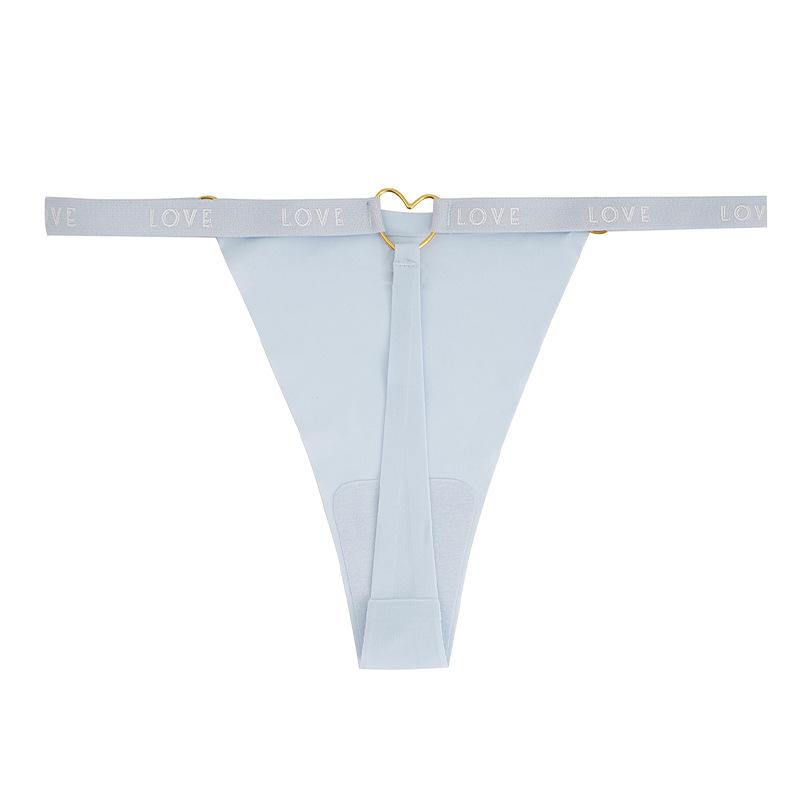 

Ультратонкие бесшовные стринги с буквами для женщин, сексуальные эластичные трусики с низкой талией, быстросохнущие, дышащие, мягкие, удобные, невидимые трусики XL