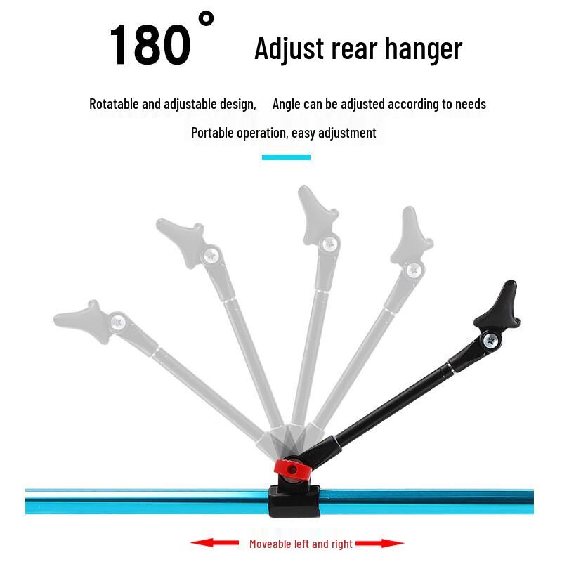 Brangdy Thickened Aluminum Alloy Fishing Rod Holder