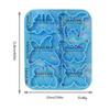 Holographic- Hairpin Silicone Mold Headdress Hair Pin Decor Casting Mold Headwear Mold DIY Craft Jewelry Making Supplies