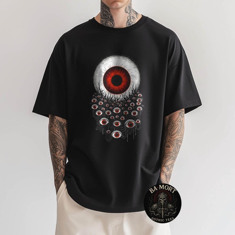 All Seeing Eyes Visual Paranoia TShirt Unisex T-Shirt L