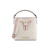 MK Suri Monogram Drawstring Leather Bucket Bag Women Bags Vanilla Pink 35TOGU2COB-640