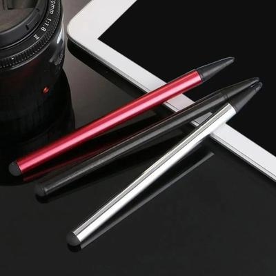 Caneta Stylus de Ponta Dupla Alta Precisão Sensível Antiderrapante Universal Celular Tablet Caneta Stylus para Tela Capacitiva Resistiva Acessórios para Tablet