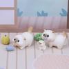 Kawaii Azuki Blind Box Bean Curd Small Siam Daily Fashion Play Cute Mystery Box Hand Action Doll Cat Ornaments Children Gift