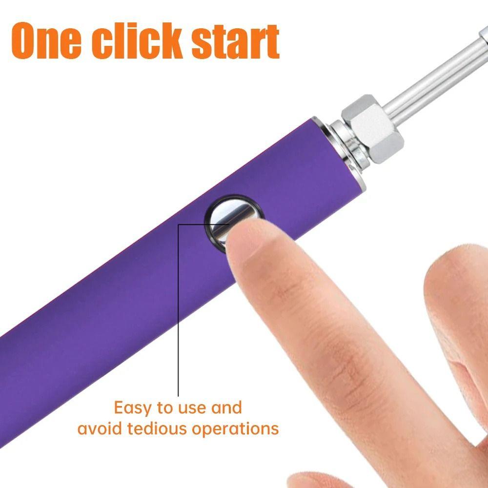 Adjustable Voltage Electric Soldering Iron Wireless Welding Tool Kit Pen  Electronic Component