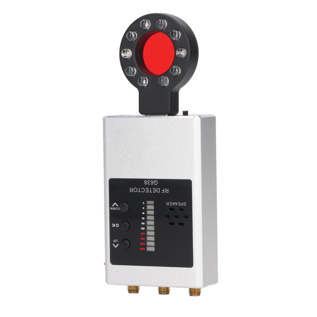 Multifunctional Detector RF Signal Scanner Camera Lens Magnetic Field GPS Tracer Tester Built in Battery