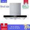 Compact 60-70cm Euro Style Top-Mount Range Hood with Large Suction for Small Apartments.
