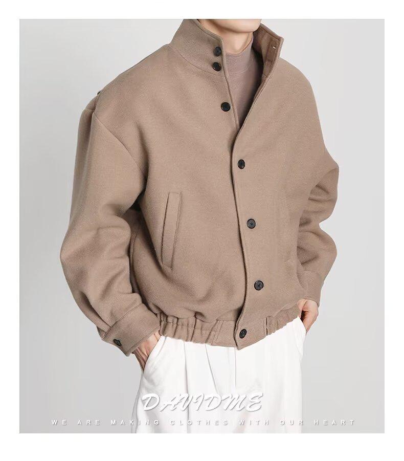 2024 Spring/Autumn Men's Fashion Jacket: High Street Hong Kong, Japanese Harajuku, Korean Loose Style