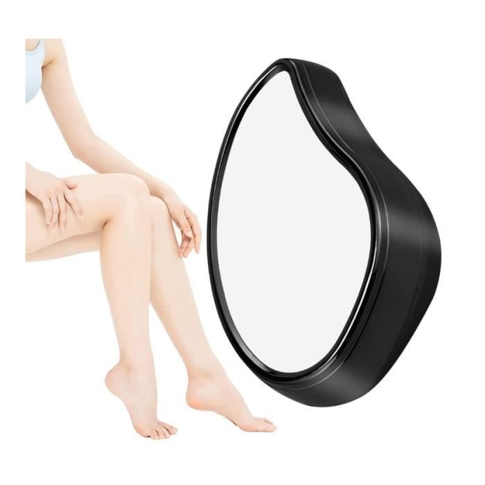Épilateur à cristaux - Gomme à cheveux en cristal - Compact - Doux et indolore - Exfoliation efficace