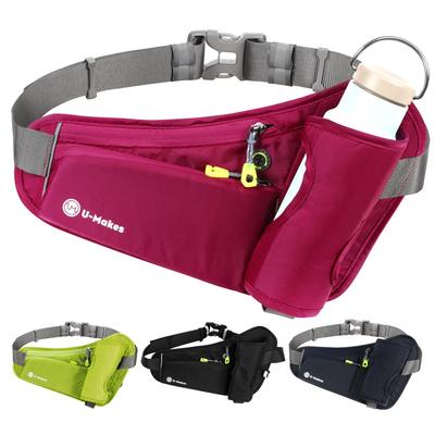 By Hakone Ekiden Running Pouch Holds Water Bottle and Japanese Water Bottle Waist and RunAir [Recommended Runners] U-Makes [Authentic] Smartphone,