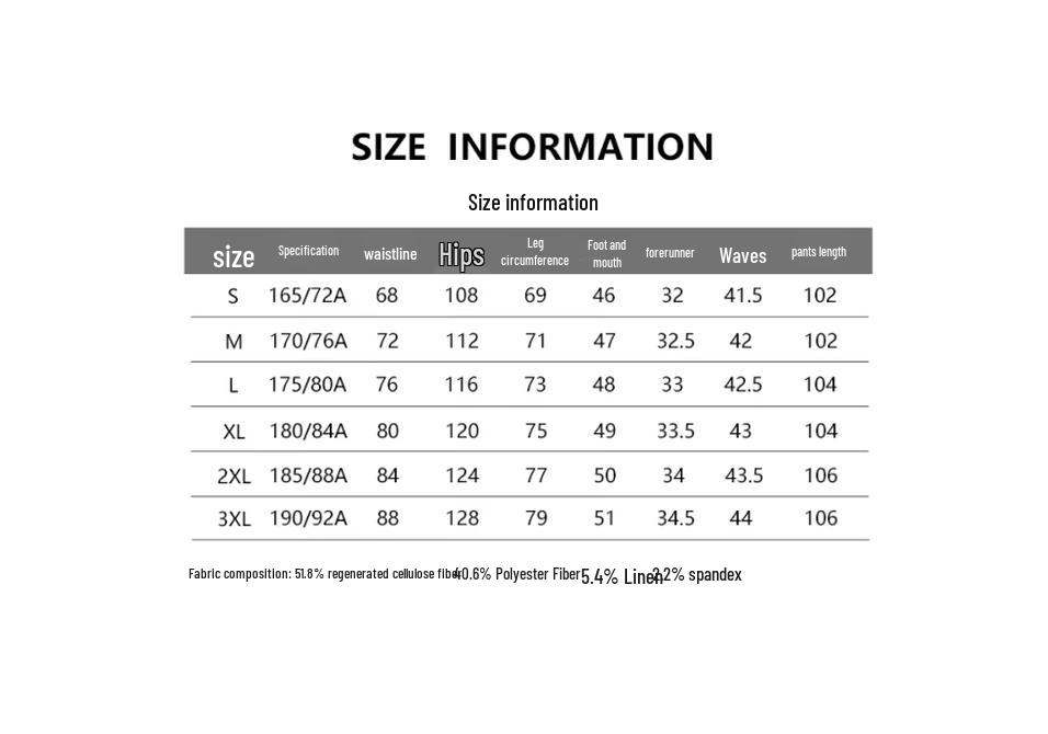 Firstview Men's Old Money Style Linen Blend Casual Trousers
