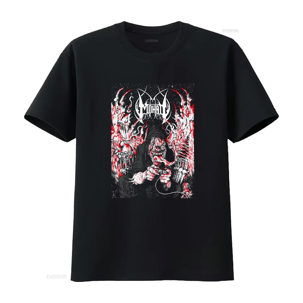 MONAD DRUID T Shirt XXL Navy Blue Breakcore Grindcore Gabber Death Metal IDM Gothic Horror Print Vintage Washed Stylish