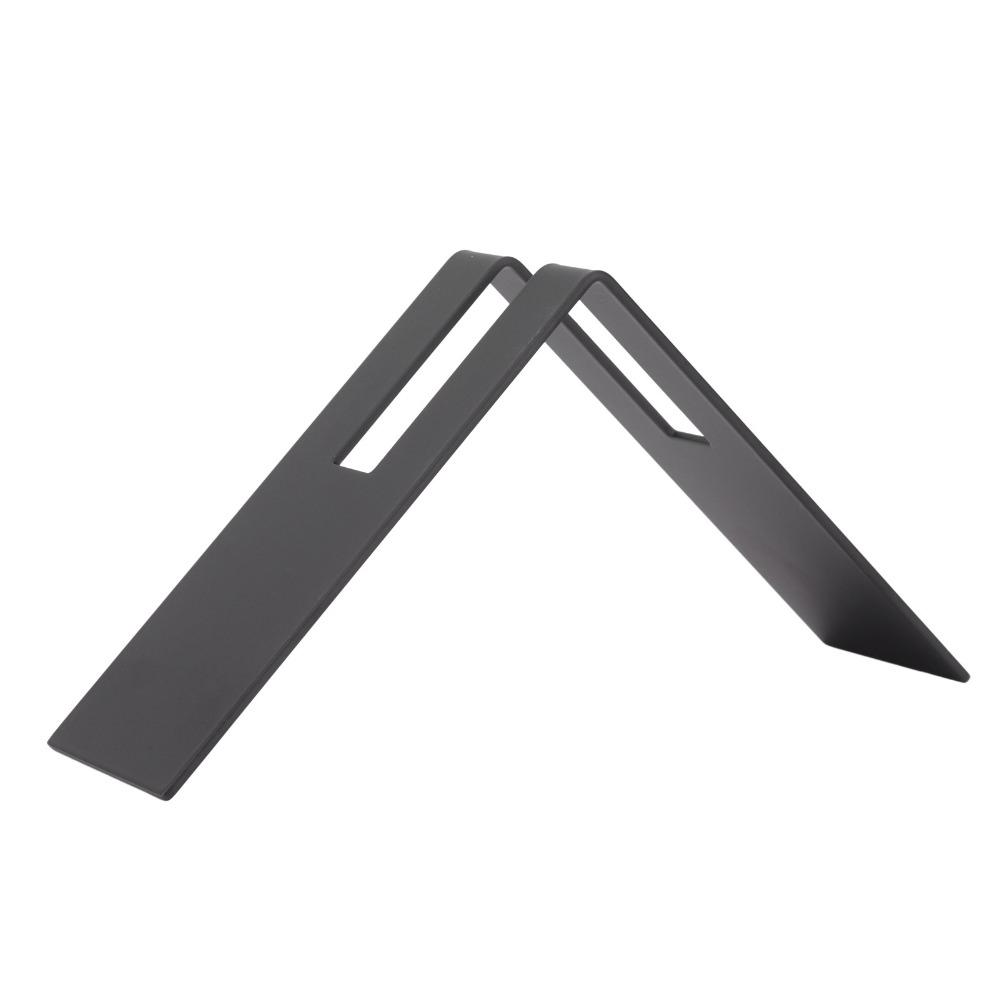 Stainless Steel Material Filter Paper Storage Rack Black V Shaped Design Holder  Cafe Use