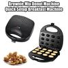 Mini Hazelnut Nut Maker Machine with Non-stick Surface 750W Powerful Fast Heating