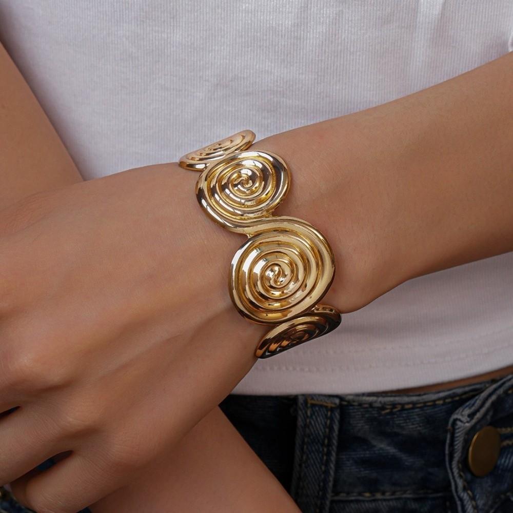 Non-Fading Cuff Bangle Bracelet Opening Opening Bangle Exquisite Women Wristband  Romantic Gift
