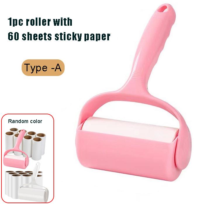 Wool Lint Roller Home Dust Remover Pet Hair Remover Sticky Brushes Washable Clothes Cleaning Rollers Home Sofa Carpet Cleaner