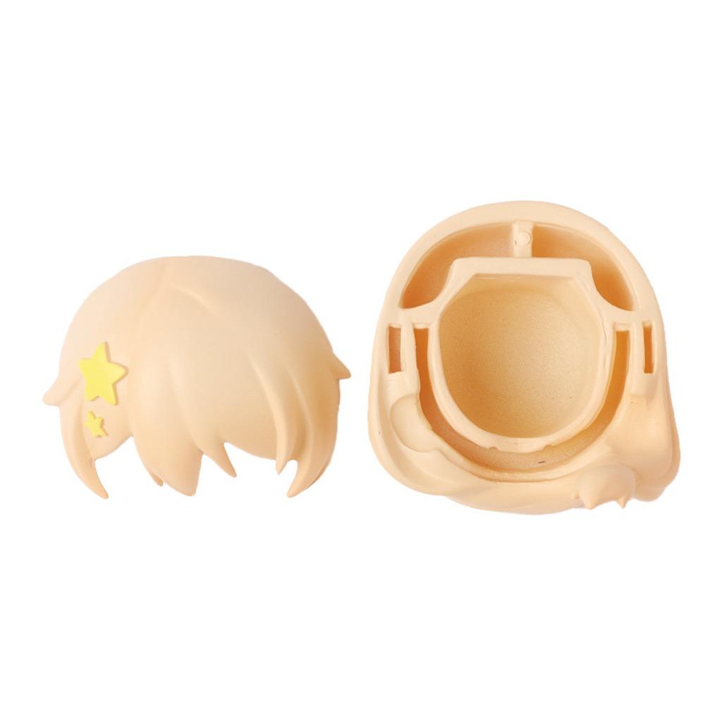 

8 Styles Girl Treasure Head Universal GSC Clay New Head Shell Doll Accessories 5