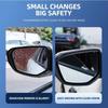 gwjd3 2PCS Carbon Fiber Car Rearview Mirror Rain Eyebrow Visor for Mercedes Benz B/C/E/S Class A Class C200L GLC GLK New CLA GLA