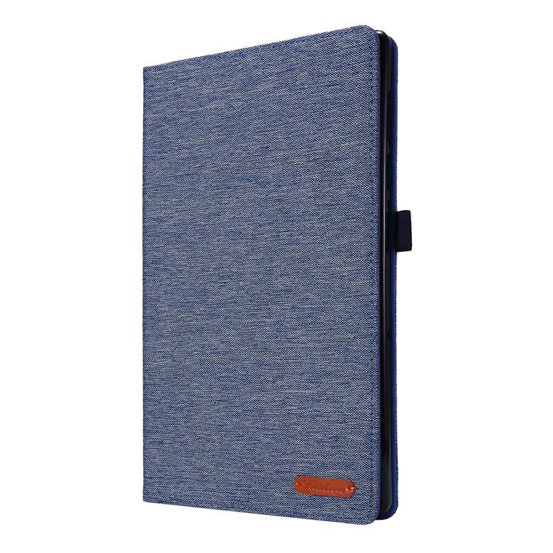 

Tablet Case For Realme Pad 2021 10.4 inch Cover Flip Cloth TPU Wallet Cover For Realme Pad Case 10 4 2021 Coque Funda For Realme Pad 10.4 синий