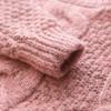 Women Sweaters Warm Pullover And Jumpers Crewneck Mohair Pullover Twist Pull Jumpers Autumn Knitted Sweaters Christmas