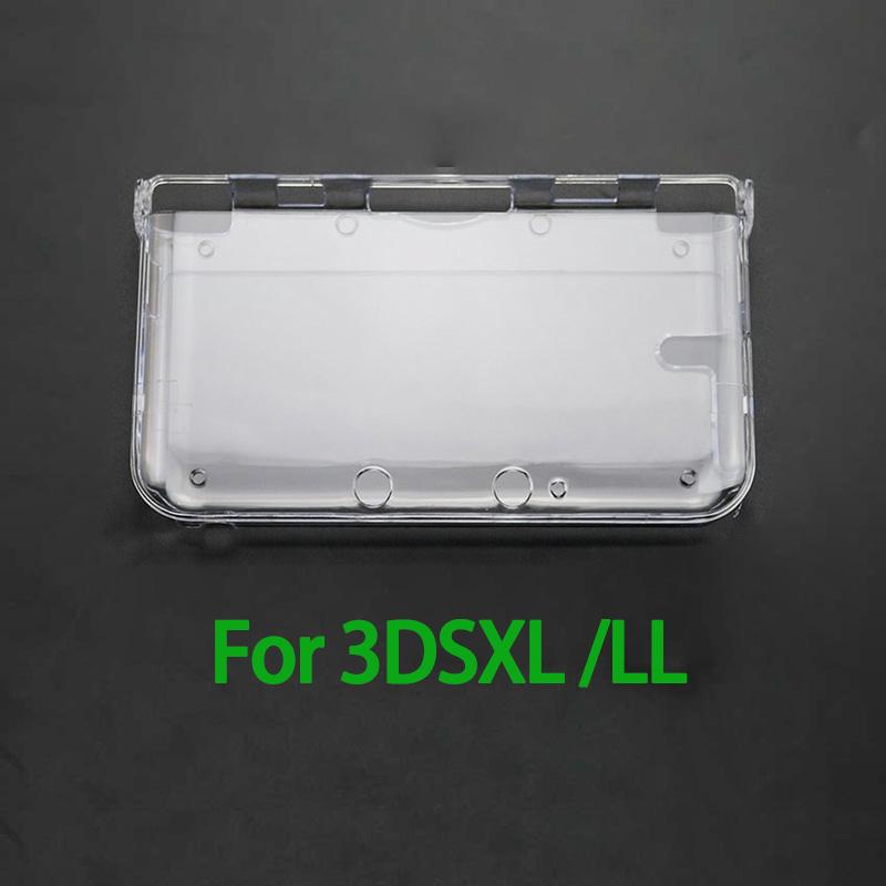 1PC Plastic Clear Crystal Hard Shell Case Cover For 3DS New 3DS XL LL For NDS Lite NDSL NDSi XL LL For PSP 2000 3000 PSV 1000