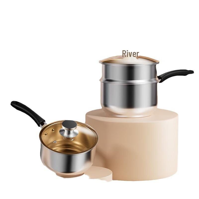 KSISE Multifunctional Stainless Steel Soup Steamer Pot