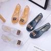 Tägliche Freizeit Kristallschuhe Damen Sandalen Damen Arbeitsschuhe Wasserdicht für Outdoor-Bekleidung an Regentagen