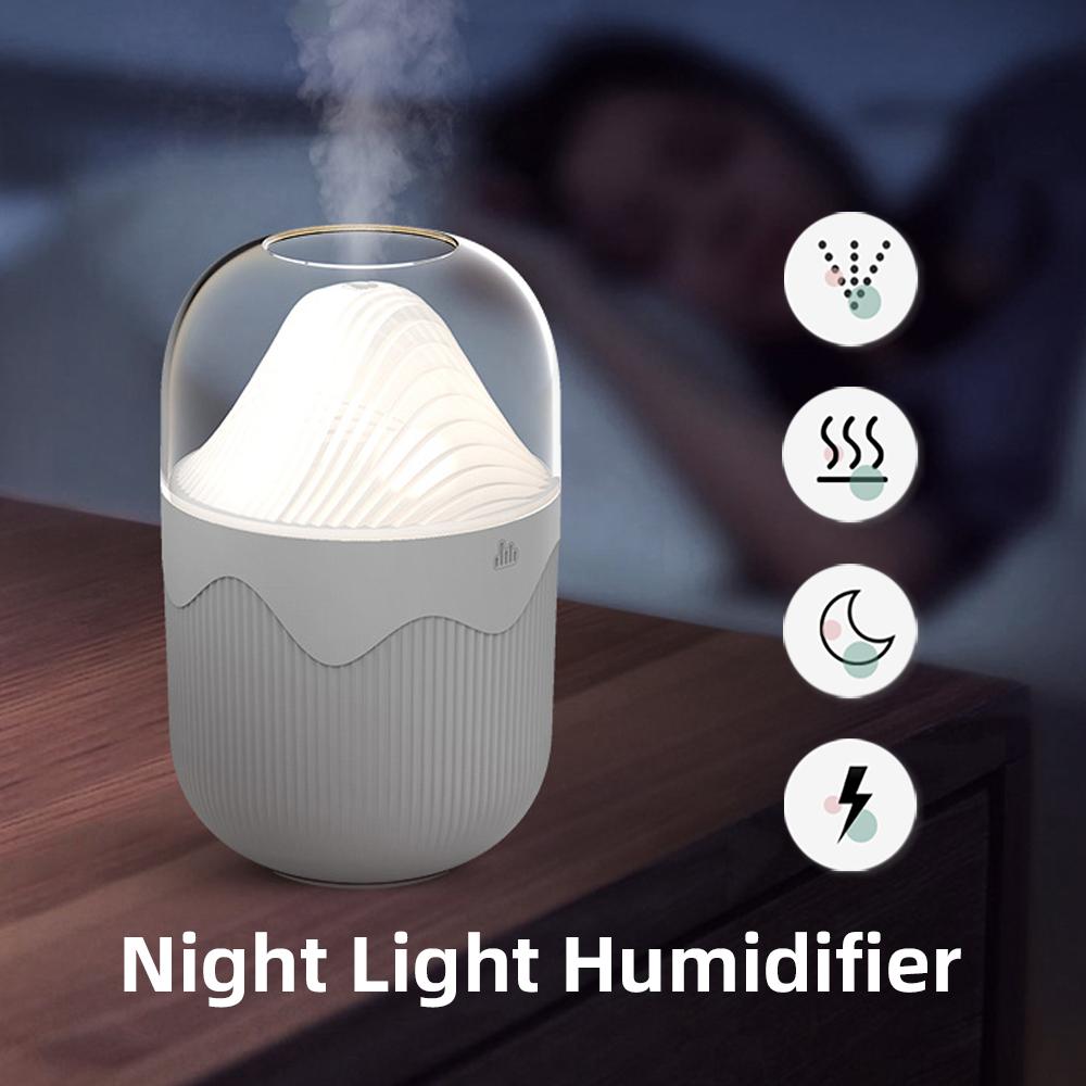 Youpin Humidifier Portable Mini Aroma Diffuser Night Light Cold Mist Maker Sprayer Aroma Diffuser Air Humidifier Home New