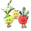 Creative Christmas Apple Ornament Plush Toy Doll