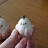 Handmade Yixing Purple Clay Garlic Bird Tea Pet Ornament