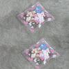 100pcs -Plastic Packaging Bags Cookie Candy Bag Pink Love Christmas Wedding Gift Bags Biscuit Baking Cake Wrapper Pouches