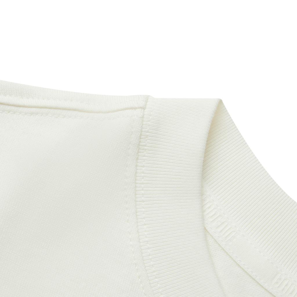 Li Ning Badfive Drukowany List Okrągły Dekolt Wygodna Oddychająca Wszechstronna Luźna Koszulka z Krótkim Rękawem Męskie Top Off-White AHSV061-2