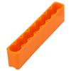 2PCS Industrial Plastic Adjustable 18650 Battery Pack Spot Welding Fixing Clamp (8Section)