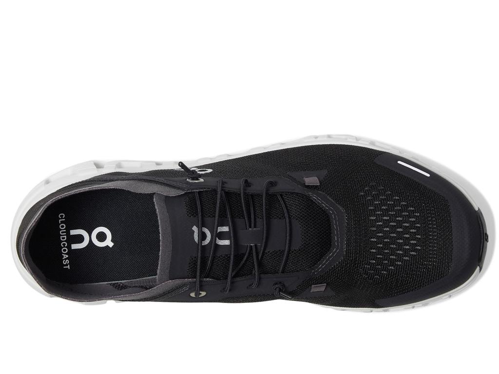 On Cloud 6 Coast Running Size Men's Shoes, Black/White, 28.5cm