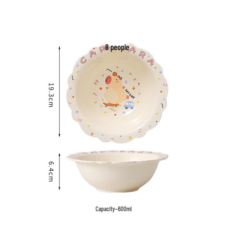 Wutuo Ceramiczne Naczynie Kapibara Wielofunkcyjne