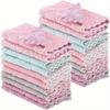 12pcs Super Absorbent Microfiber Kitchen Dish Cloth High-efficiency Tableware Household Cleaning Towel Kitchen Tools Gadgets